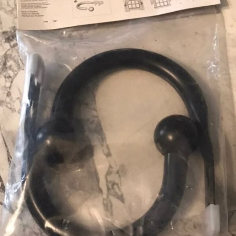 Curtain Holdback hooks 1 set of 2